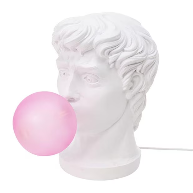 pink head lamp